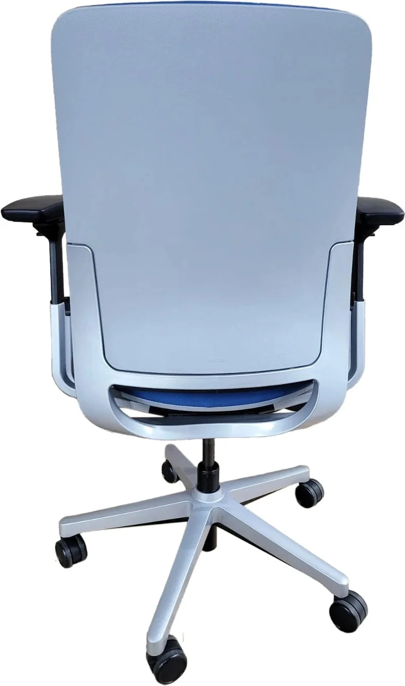 Steelcase Amia Fully Adjustable Ergonomic Task Chair - Blue (Renewed)