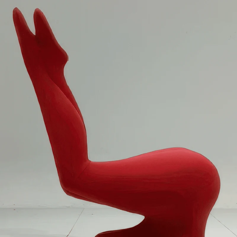 Long Legs Sculptural Lounge Chair with Rotating Base