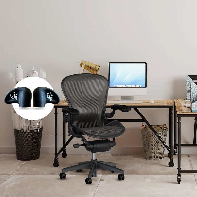 Tilt Knobs Set of 2 for Herman Miller Aeron Classic (V1) Chairs by OLS