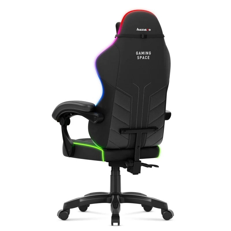 Huzaro Gaming-Sessel Velours Force 2.7 RGB Schwarz