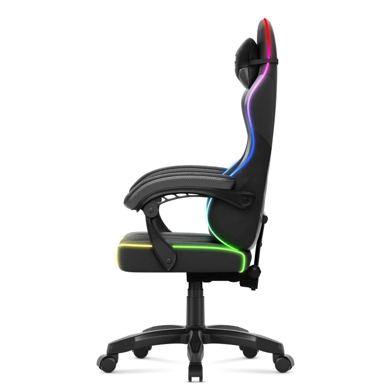 Huzaro Gaming-Sessel Velours Force 2.7 RGB Schwarz