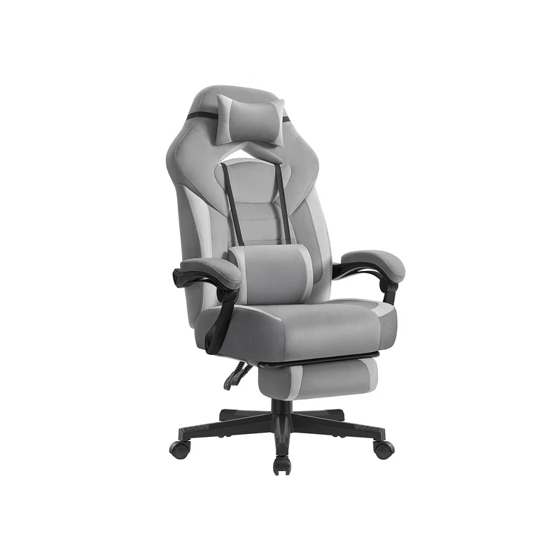 Ergonomischer Bürostuhl mit Fußstütze