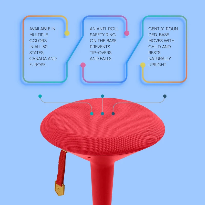Adjustable Wobble Chair For Kids