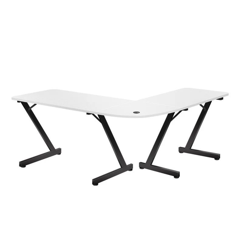 Gaming-Eckschreibtisch Huzaro Hero 7.0 Weiß 154 cm
