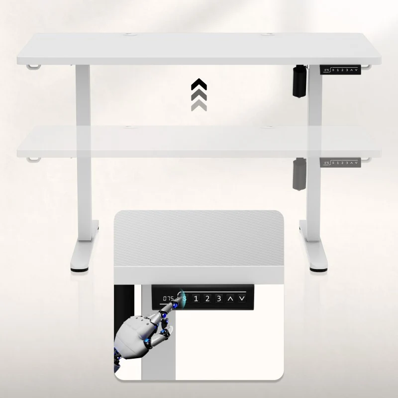 Elektrischer Gaming-Schreibtisch Huzaro Hero 8.1 White