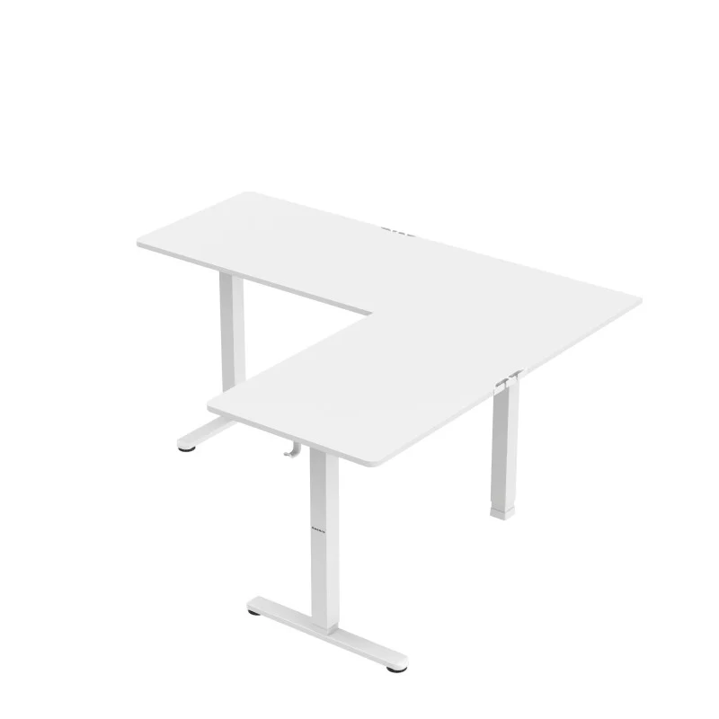 Huzaro Hero 9.5 White 160 cm elektrischer Eckschreibtisch