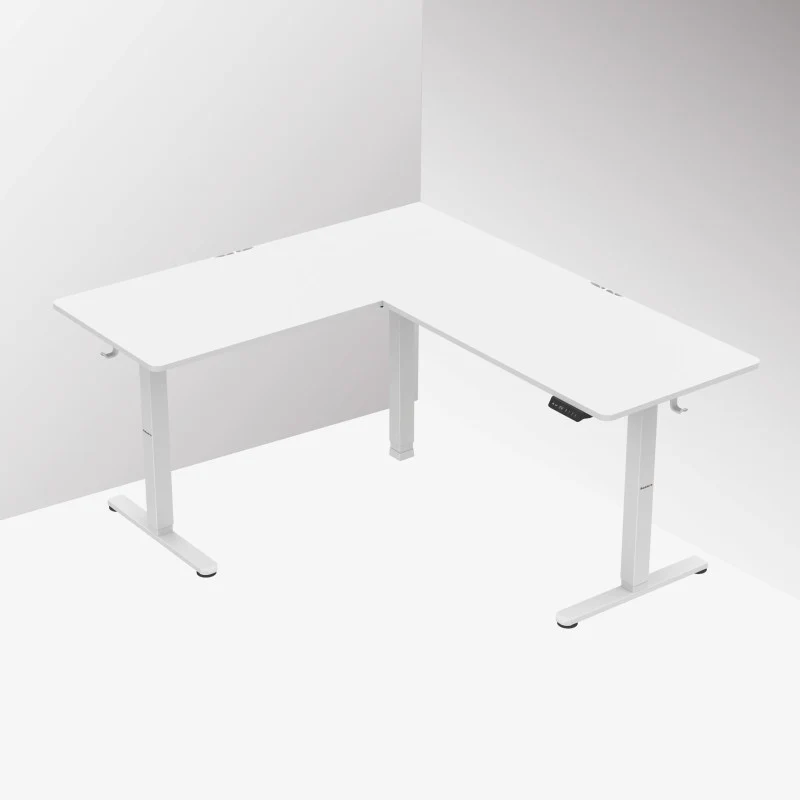 Huzaro Hero 9.5 White 160 cm elektrischer Eckschreibtisch