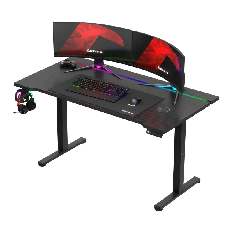 Elektrischer Schreibtisch Huzaro Hero 8.7 RGB LED 140 cm