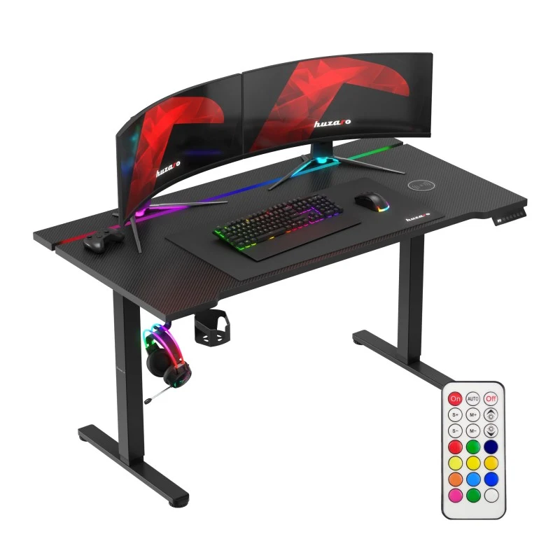 Elektrischer Schreibtisch Huzaro Hero 8.7 RGB LED 140 cm