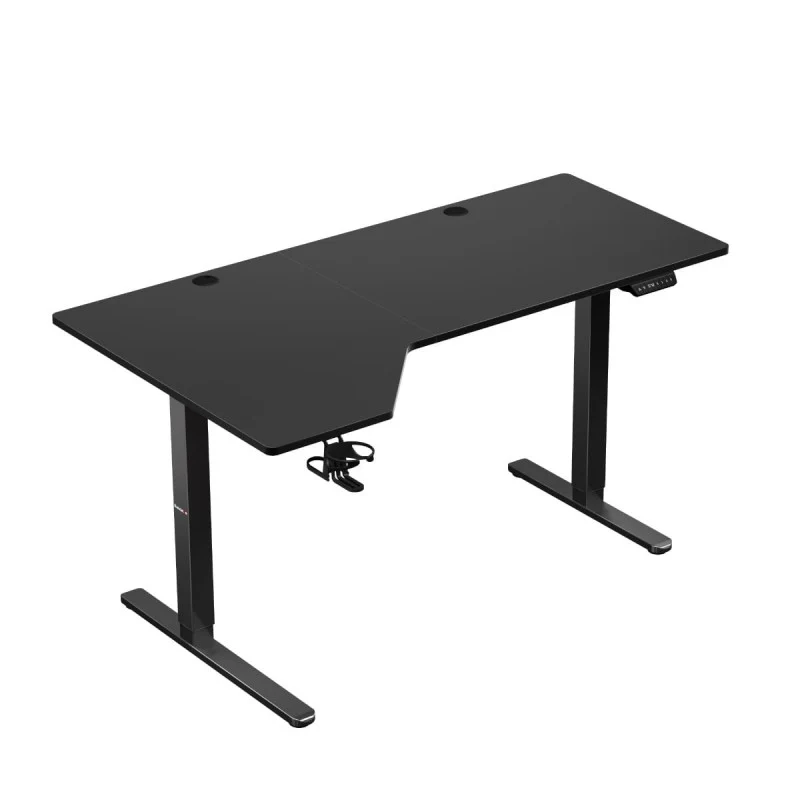 Elektrischer Eckschreibtisch Huzaro Hero 9.1 Schwarz 145 cm