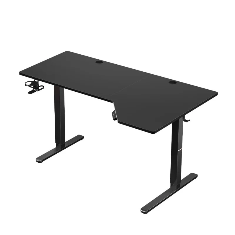 Elektrischer Eckschreibtisch Huzaro Hero 9.1 Schwarz 145 cm