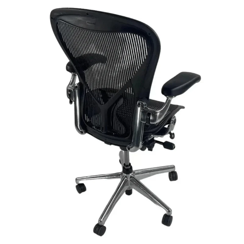 Herman Miller Aeron Classic Chair – Fully Loaded with Aluminum Frame