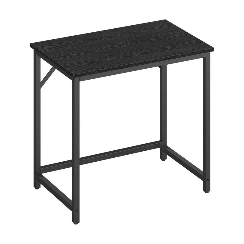 Schreibtisch mit Metallgestell