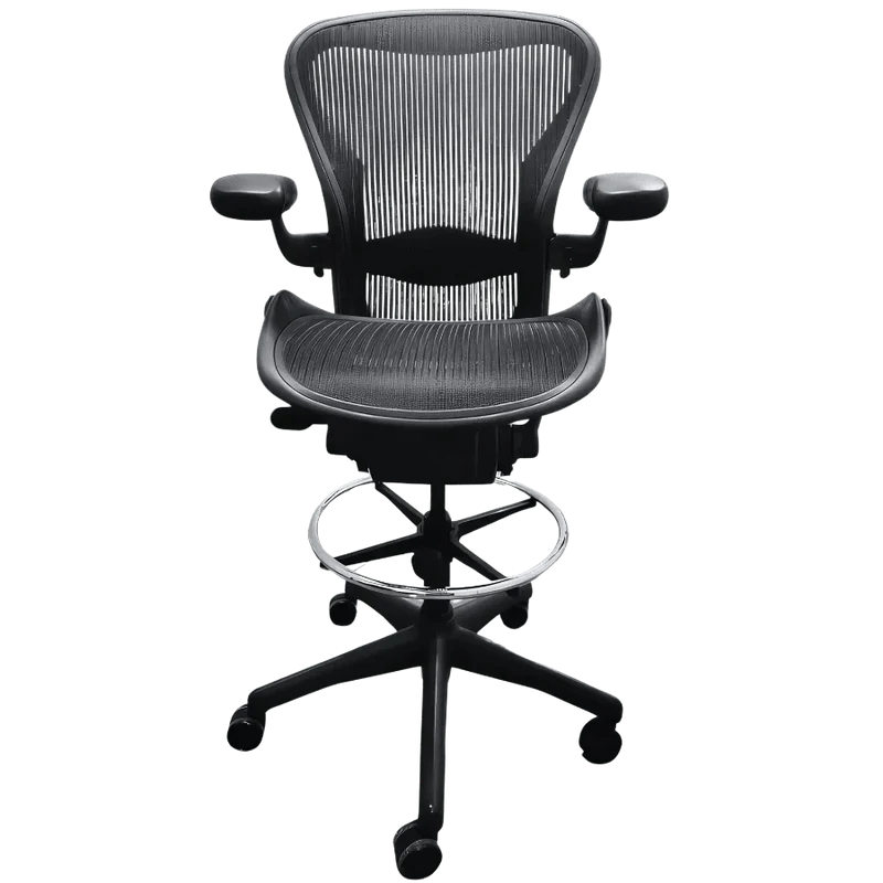Herman Miller Aeron Classic (V1) Drafting Stool