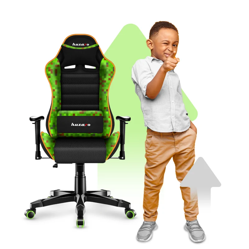 Gaming-Stuhl für Kinder HUZARO RANGER 6.0 Pixel Mesh