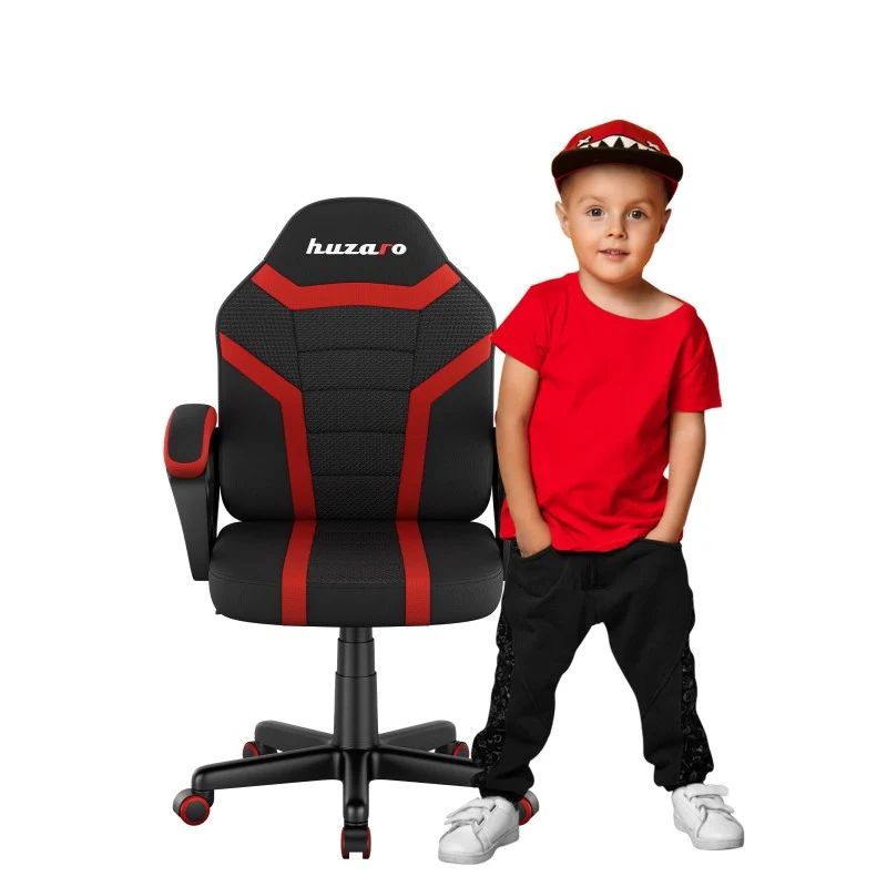Gaming-Sessel für Kinder HUZARO RANGER 1.0 Red Mesh