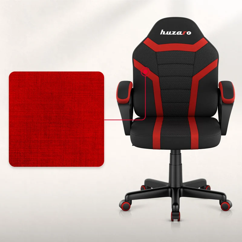 Gaming-Sessel für Kinder HUZARO RANGER 1.0 Red Mesh