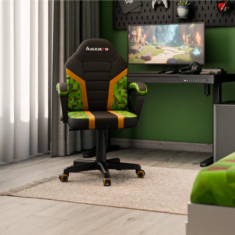 Gaming-Sessel für Kinder HUZARO RANGER 1.0 Pixel Mesh