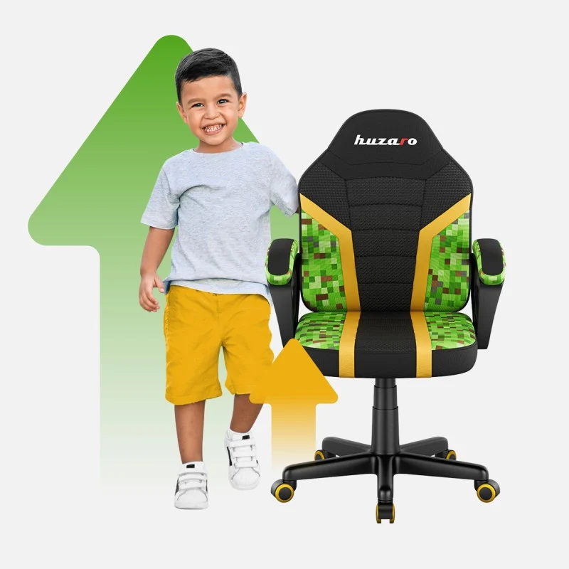 Gaming-Sessel für Kinder HUZARO RANGER 1.0 Pixel Mesh