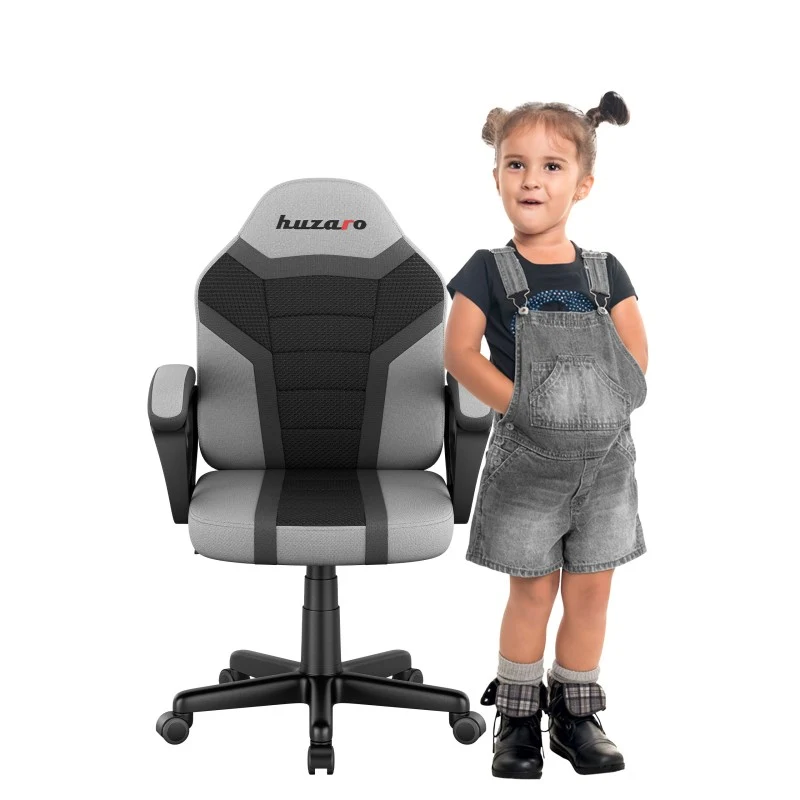 Gaming-Stuhl für Kinder HUZARO RANGER 1.0 Grey Mesh