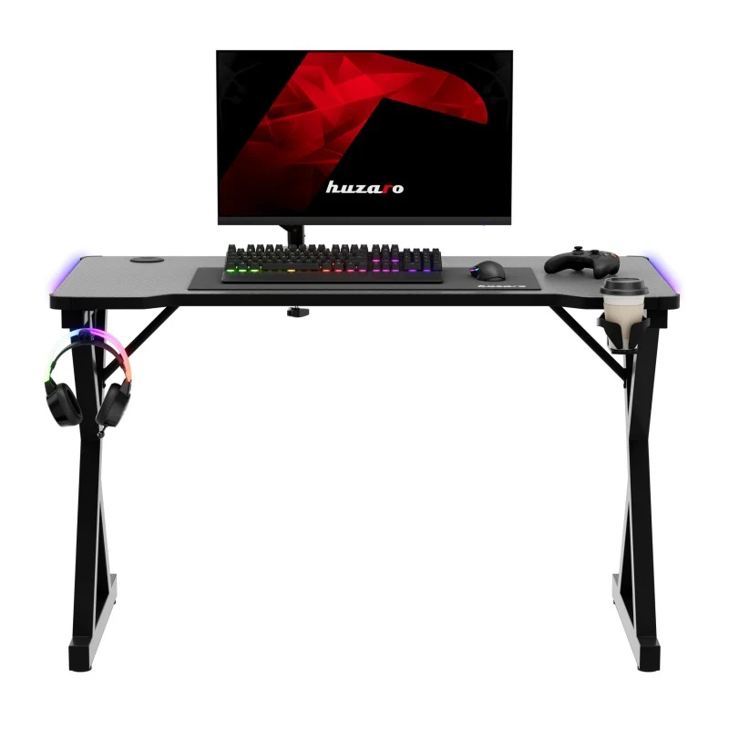 Huzaro Hero 2.3 RGB Gaming-Schreibtisch LED 120 cm