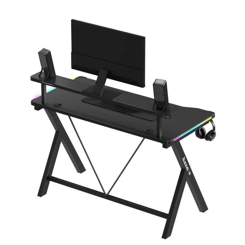 LED Gaming-Schreibtisch Huzaro Hero 1.9 RGB 120 cm