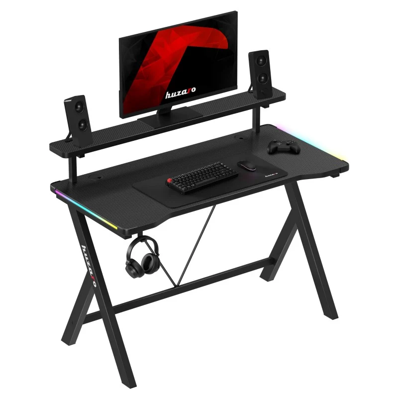LED Gaming-Schreibtisch Huzaro Hero 1.9 RGB 120 cm