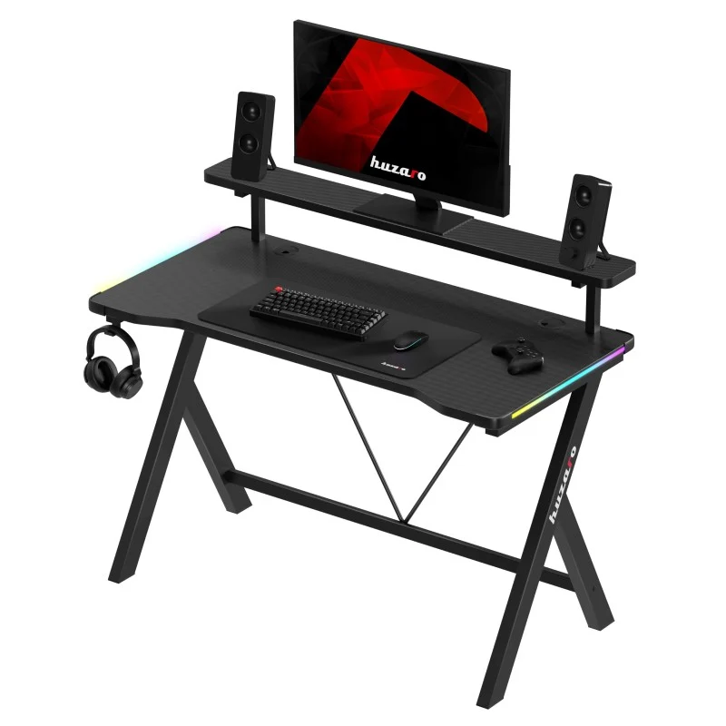 LED Gaming-Schreibtisch Huzaro Hero 1.9 RGB 120 cm