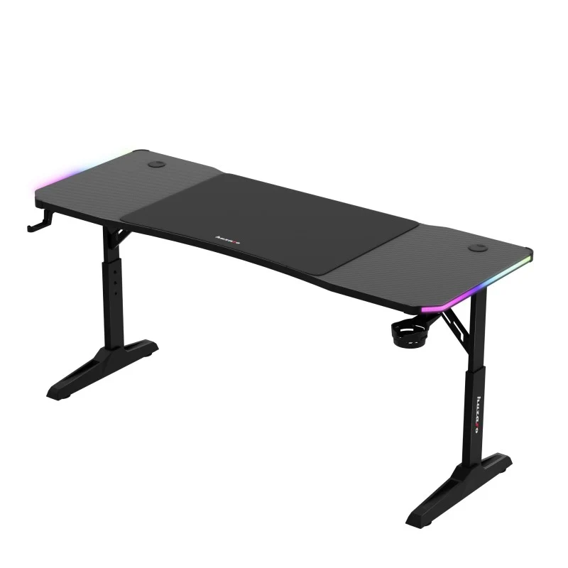 Gaming-Schreibtisch LED Huzaro Hero 4.6 RGB Black 160 cm