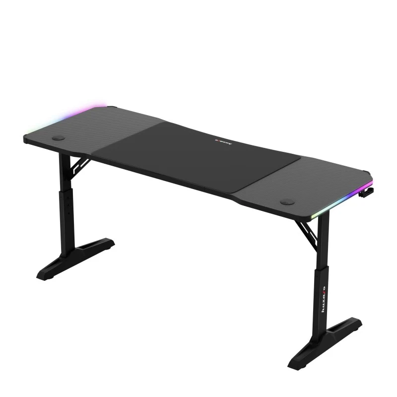 Gaming-Schreibtisch LED Huzaro Hero 4.6 RGB Black 160 cm