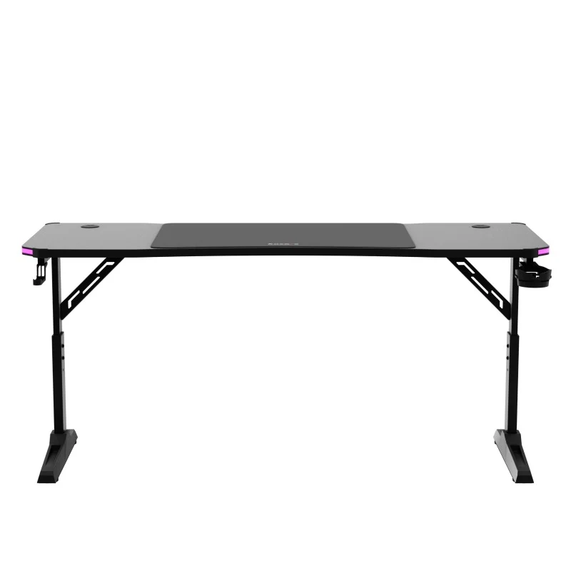 Gaming-Schreibtisch LED Huzaro Hero 4.6 RGB Black 160 cm