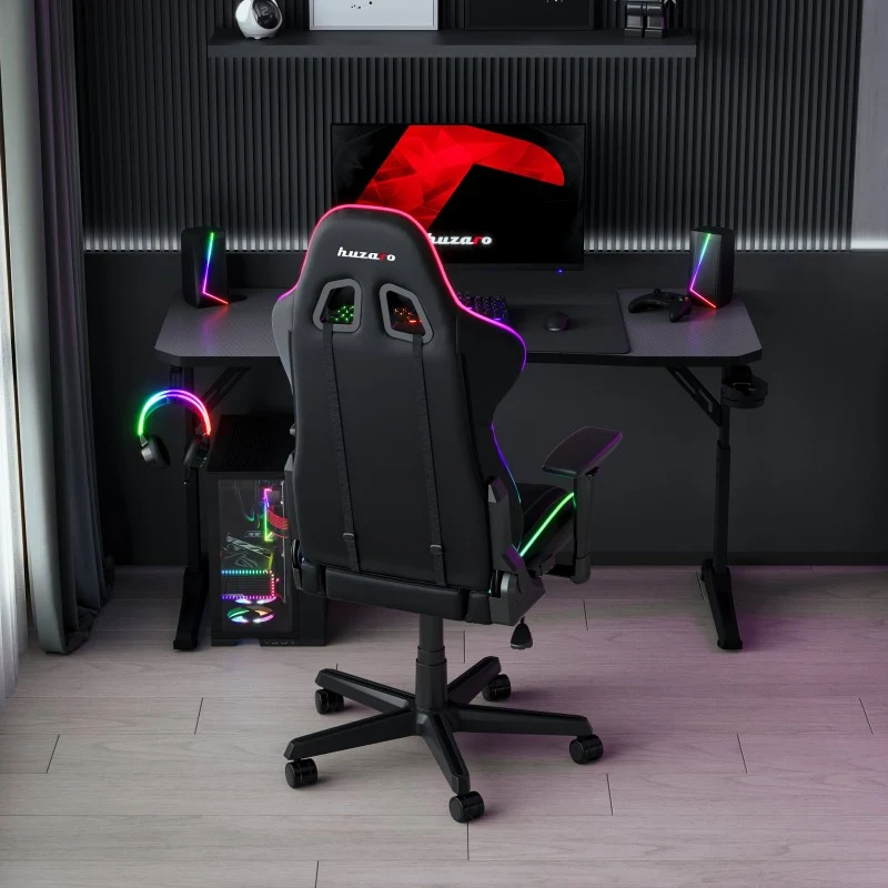 Gaming-Schreibtisch Huzaro Hero 3.6 Black