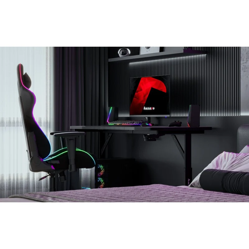 Gaming-Schreibtisch Huzaro Hero 3.6 Black