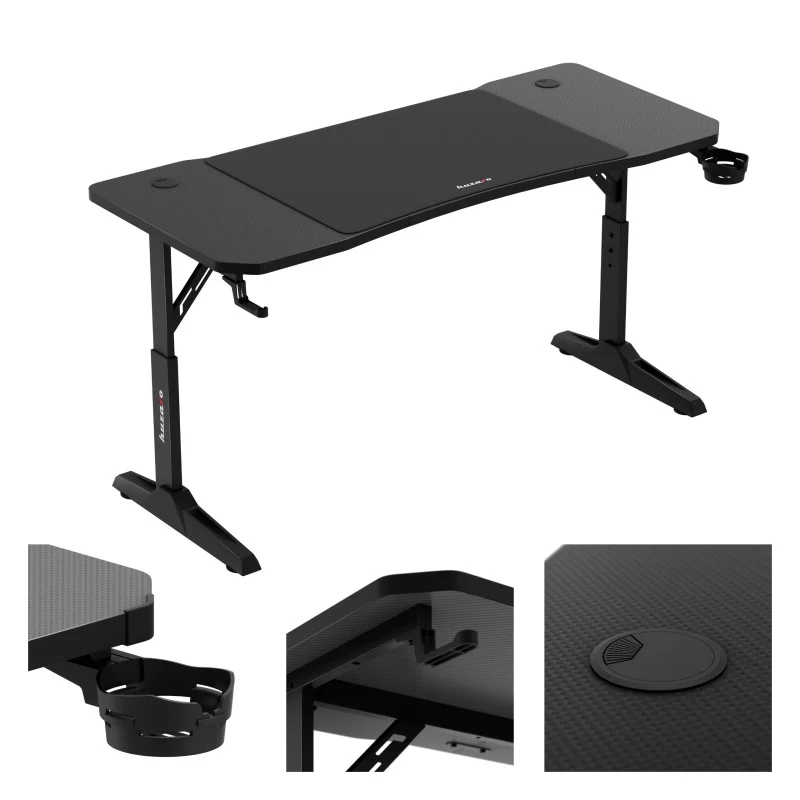 Gaming-Schreibtisch Huzaro Hero 3.6 Black