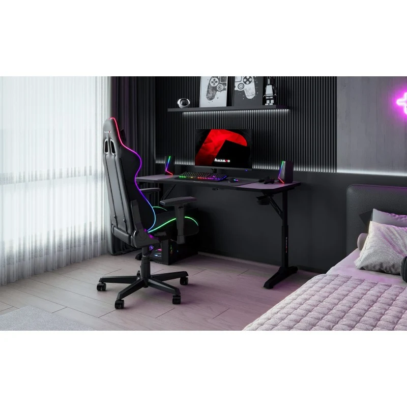 Gaming-Schreibtisch Huzaro Hero 3.6 Black