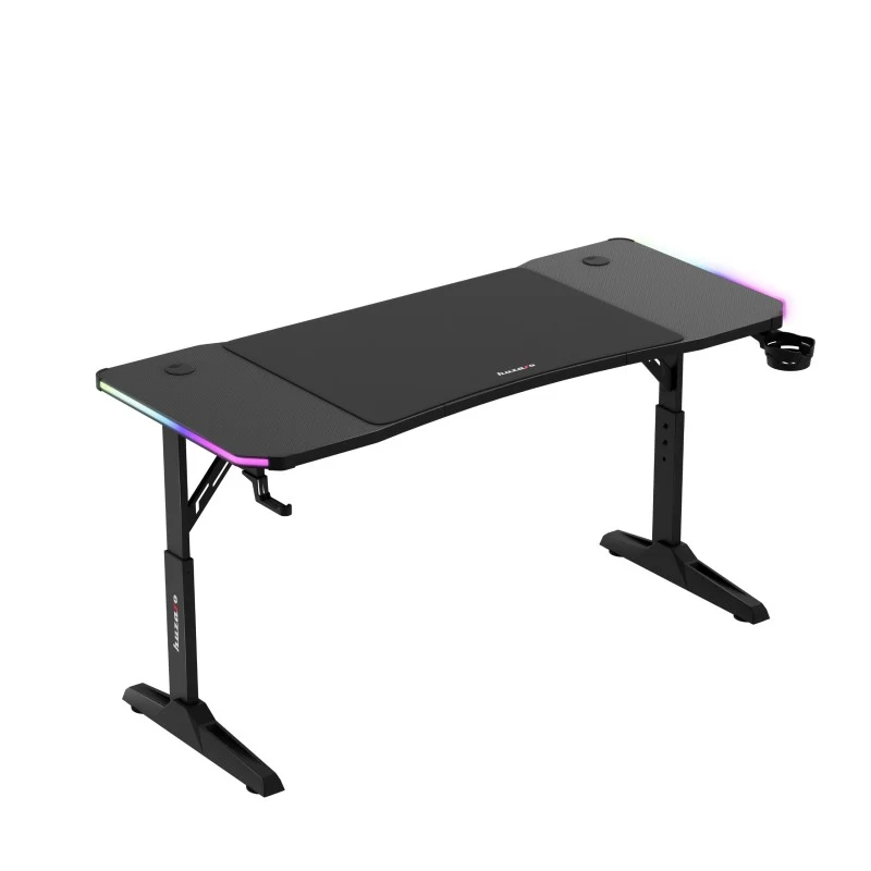LED Gaming-Schreibtisch Huzaro Hero 3.6 RGB Black