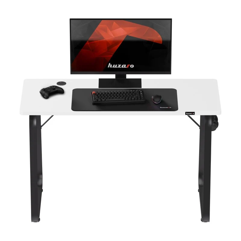 Gaming-Schreibtisch Huzaro Hero 1.5 White 120 cm