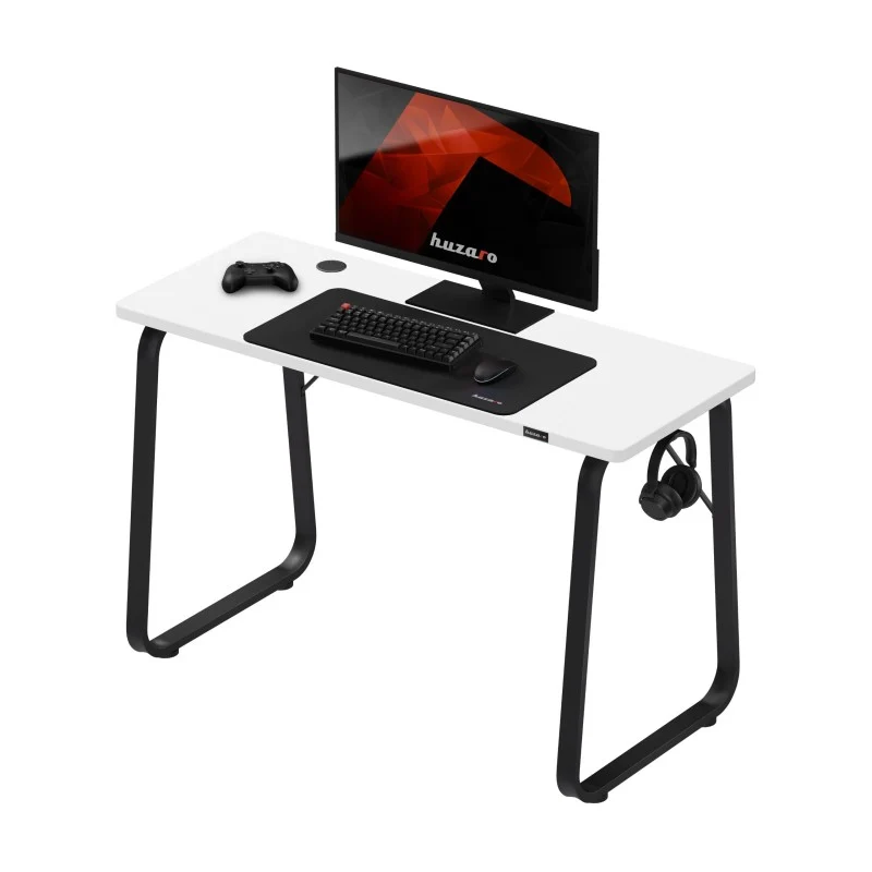 Gaming-Schreibtisch Huzaro Hero 1.5 White 120 cm
