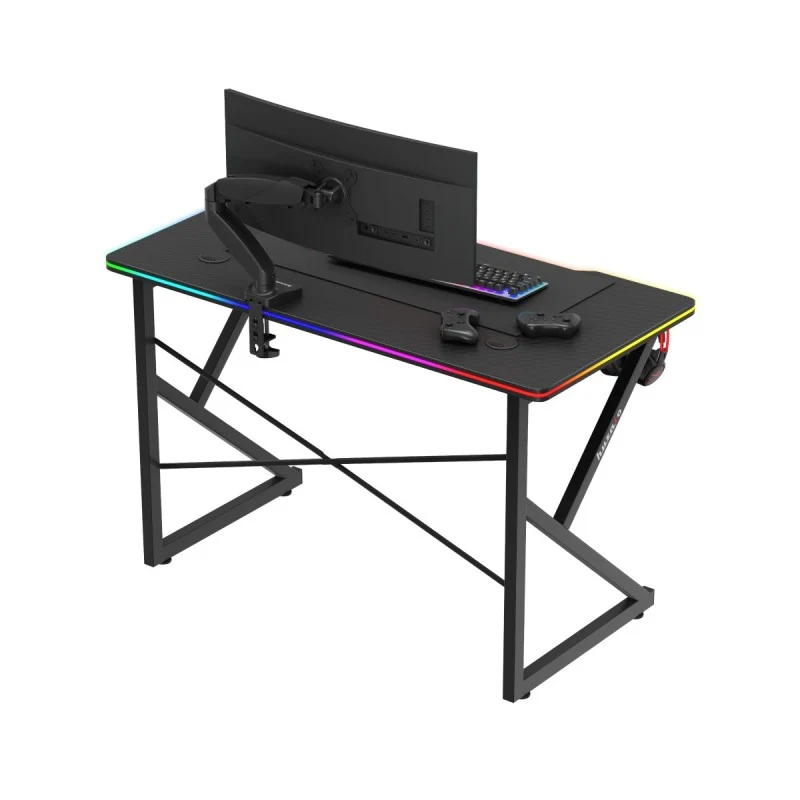 Gaming-Schreibtisch Hero 1.7 RGB Black 120 cm