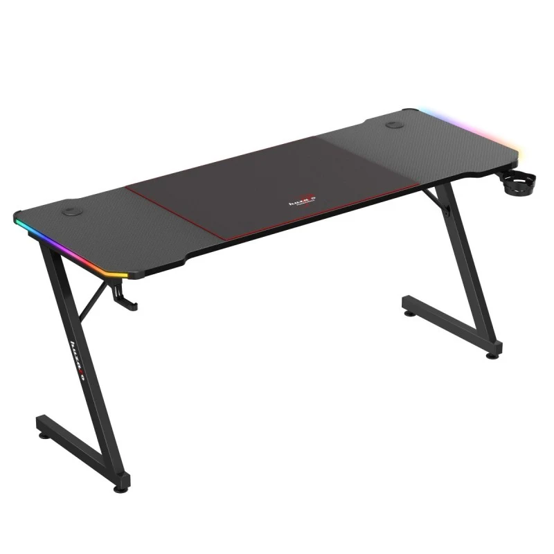 Gaming-Schreibtisch Huzaro Hero 4.8 RGB Black 160 cm