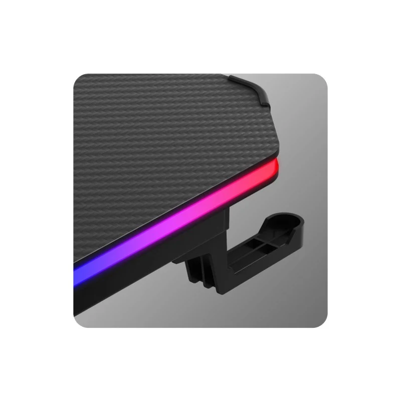 Gaming-Schreibtisch Huzaro Hero 4.8 RGB Black 160 cm