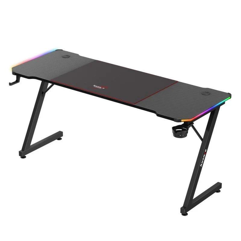 Gaming-Schreibtisch Huzaro Hero 4.8 RGB Black 160 cm
