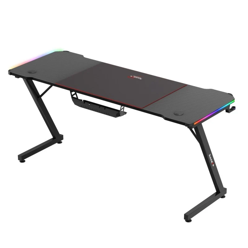 Gaming-Schreibtisch Huzaro Hero 4.8 RGB Black 160 cm