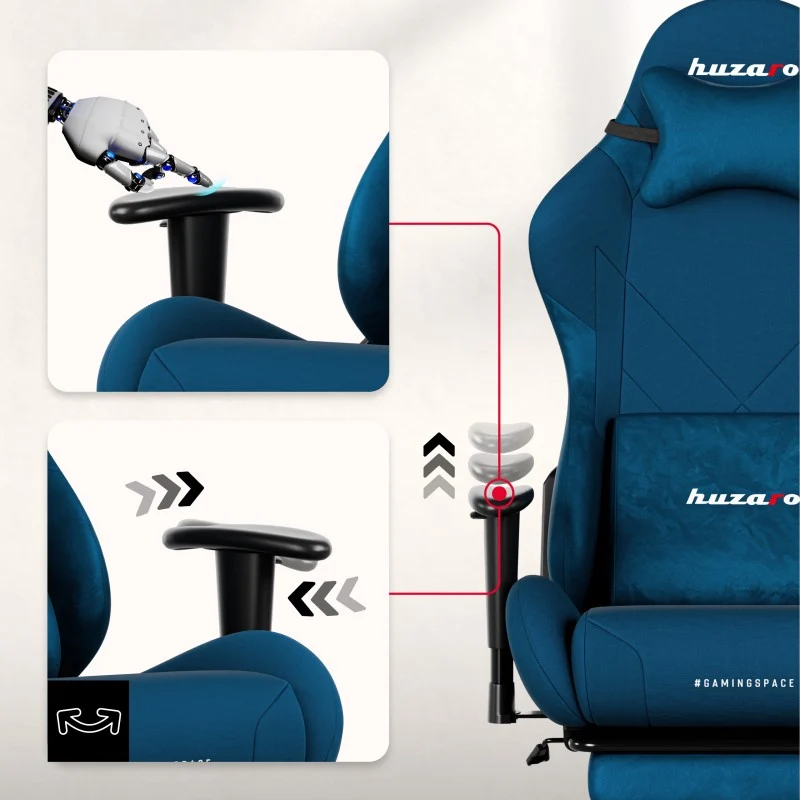 Gaming-Sessel Huzaro Force 5.7 Blue
