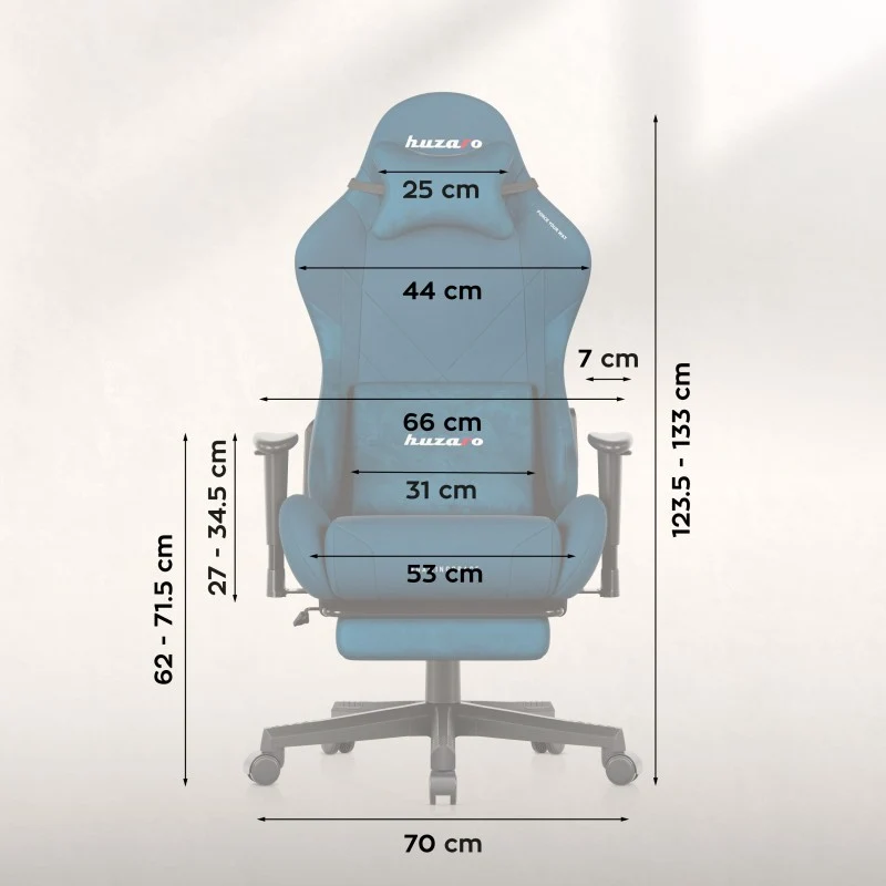 Gaming-Sessel Huzaro Force 5.7 Blue