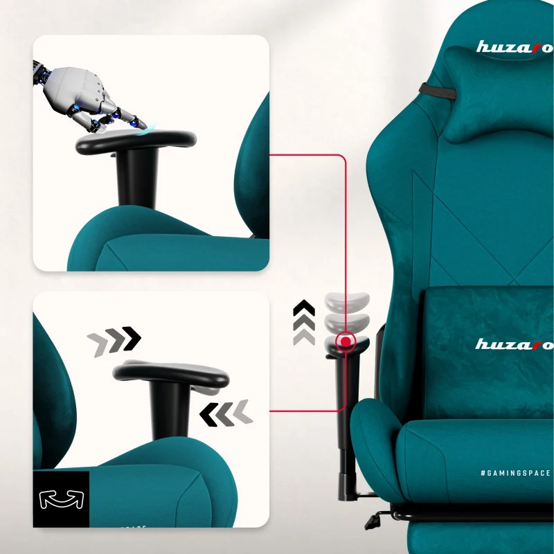 Gaming-Sessel Huzaro Force 5.7 Teal