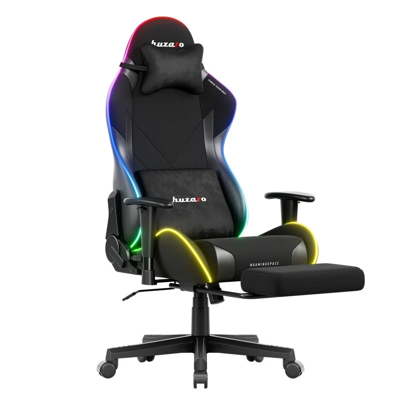 LED-Gamingstuhl Huzaro Force 5.7 Black RGB