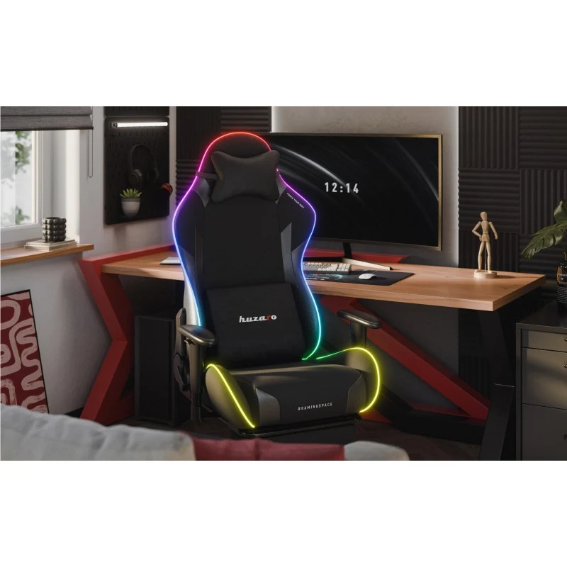 LED-Gamingstuhl Huzaro Force 5.7 Black RGB