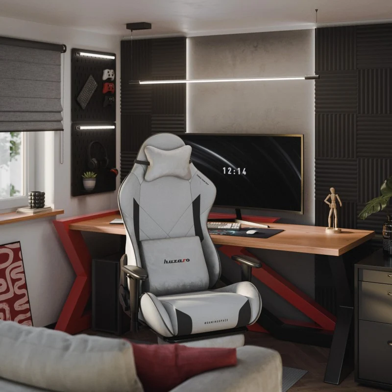 Huzaro Force 5.7 Grey Gaming-Stuhl
