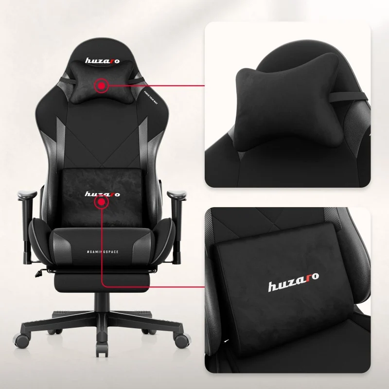 Gaming-Sessel Huzaro Force 5.7 Black Carbon
